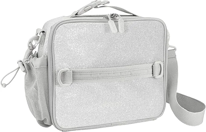 Bentgo Kids' Lunch Bag - Silver Glitter