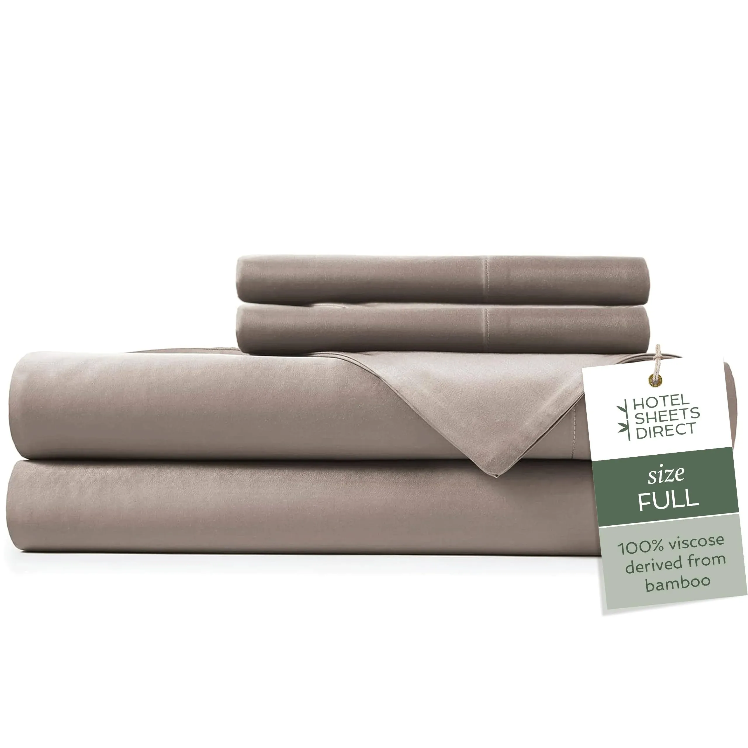 Hotel Sheets Direct Sheets - Full Size Sheet and Pillowcase Set - Cooling,