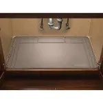 WeatherTech SinkMat – Waterproof Under Sink Liner Mat for Kitchen Bathroom – 46” x 22” Inches - Durable, Flexible Tray – Home undersink Organizer Must Haves, BlackWeatherTech SinkMat – Waterproof Under Sink Liner…