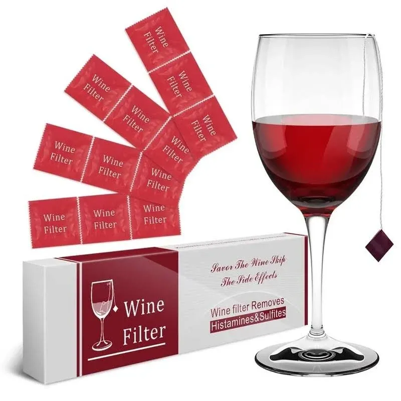 Wine Sulfite Filter for Red/White Wine to Prevent Headaches/Alle<wbr/>rgy Remove