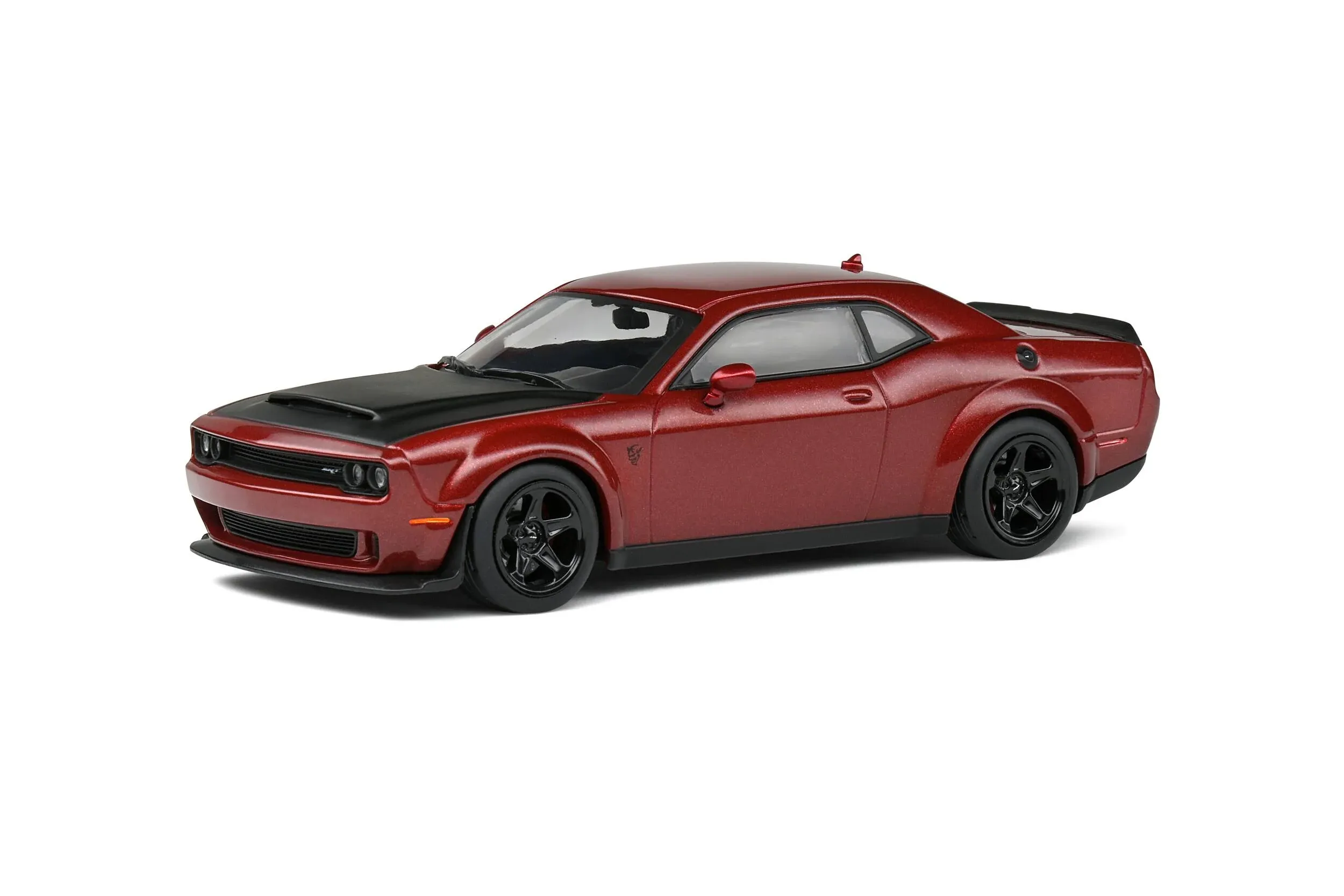 1/43 Solido 2018 Dodge Challenger SRT Demon V8 6.2L (Octane Red) Car Model