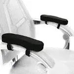 Sunnors Chair Armrest Pads,Memory Foam Office Chair Arm Covers and Elbow Pillow for Elbows and Forearms Pressure Relief(Set of 2)