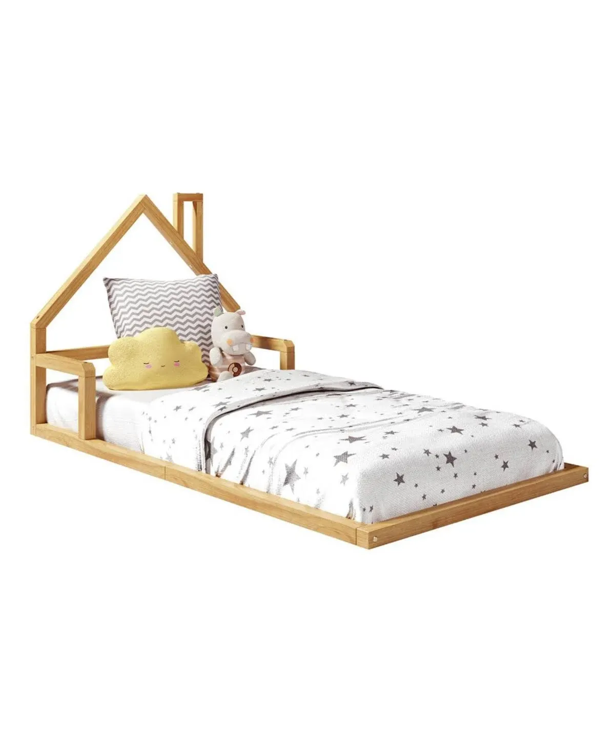 P'Kolino Casita House Twin Floor Bed