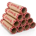 L Liked Preformed Coin Wrappers Rolls-Pennies