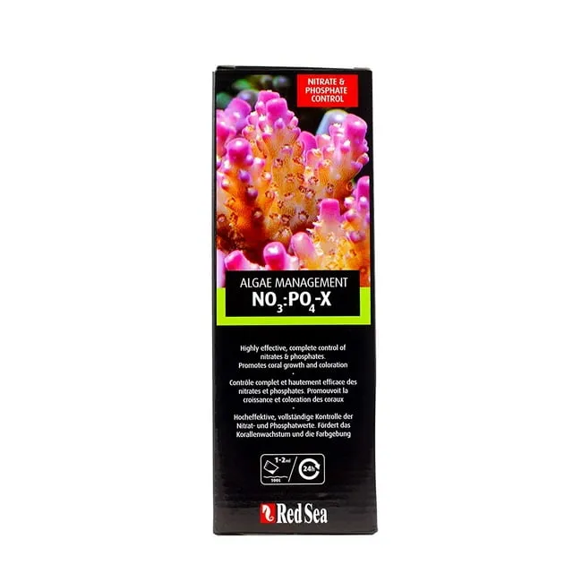 Red Sea NO3:PO4-X, Nitrate and Phosphate Reducer, 1 Liter