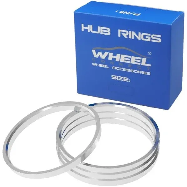 Wheel Connect Hub Centric Rings 125 1 2 to 121 3 Set of 4 Aluminium Alloyrings 8 ...