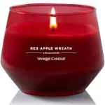 Yankee Candle Studio Medium Candle, Red Apple Wreath, 10 oz: Long-Lasting, Essential-Oil Scented Soy Wax Blend Candle | 40-65 Hours of Burning Time