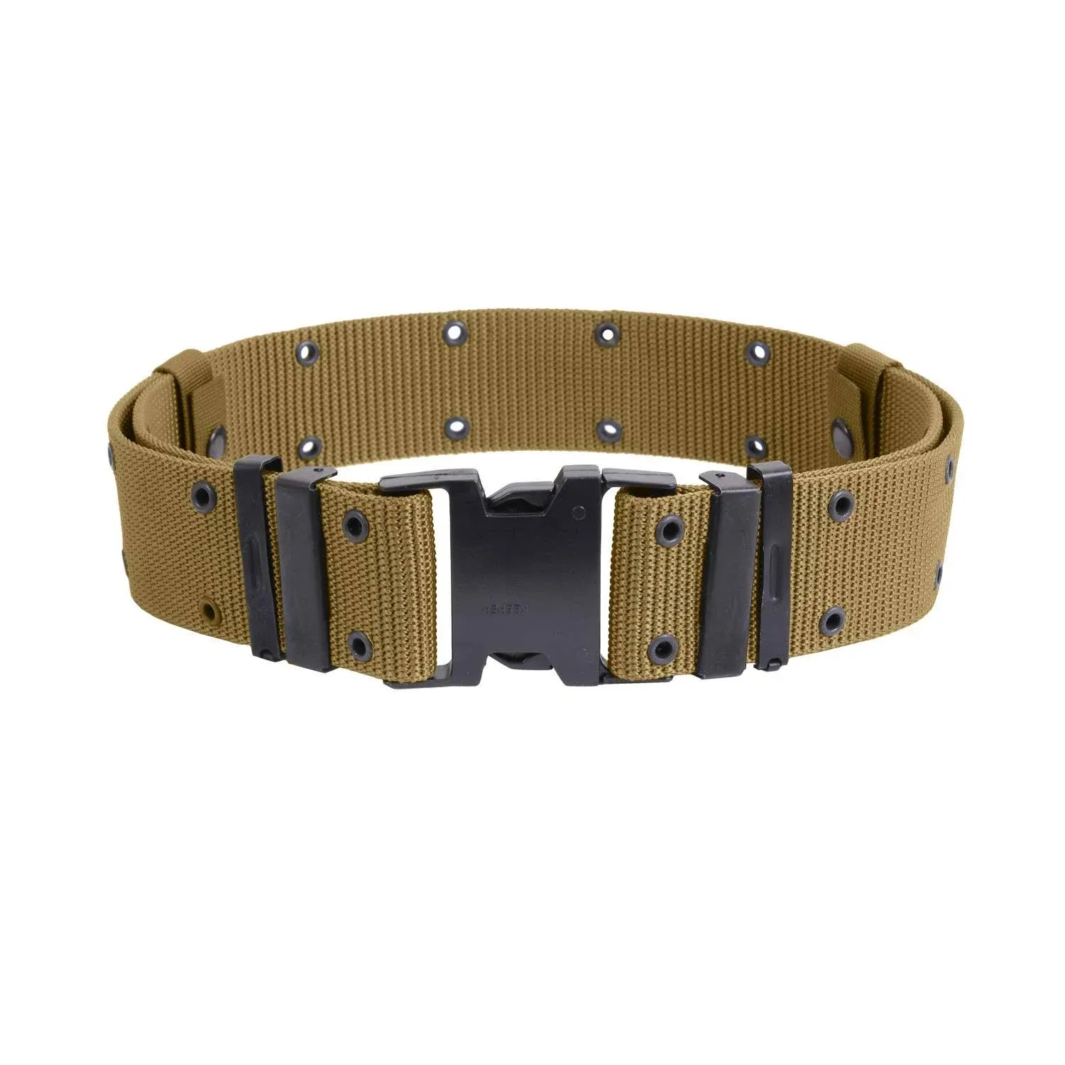 Rothco New Issue Marine Corps Style Quick Release Pistol Belts Coyote Brown / L