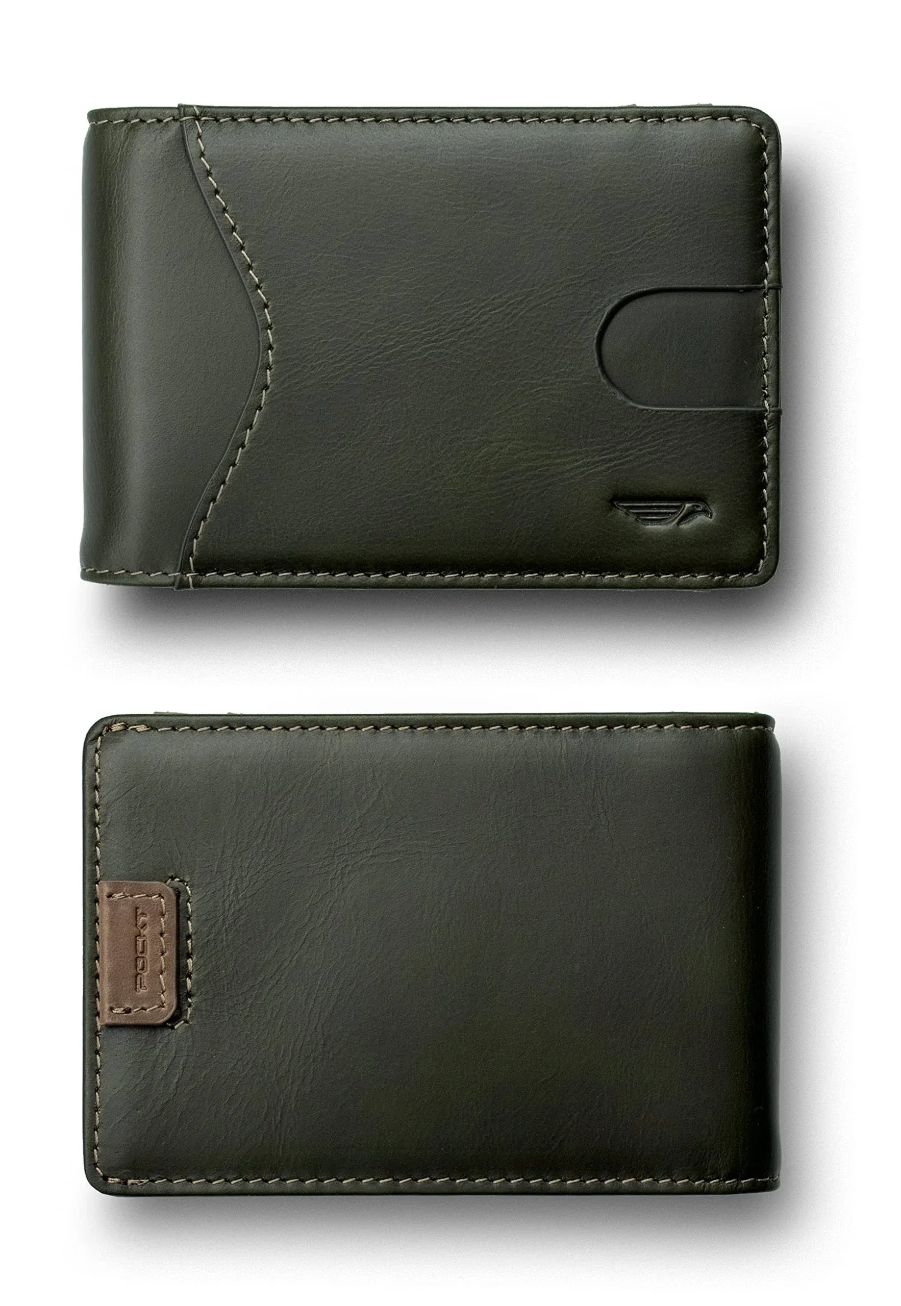 POCKT Men's Slim Money Clip Wallet