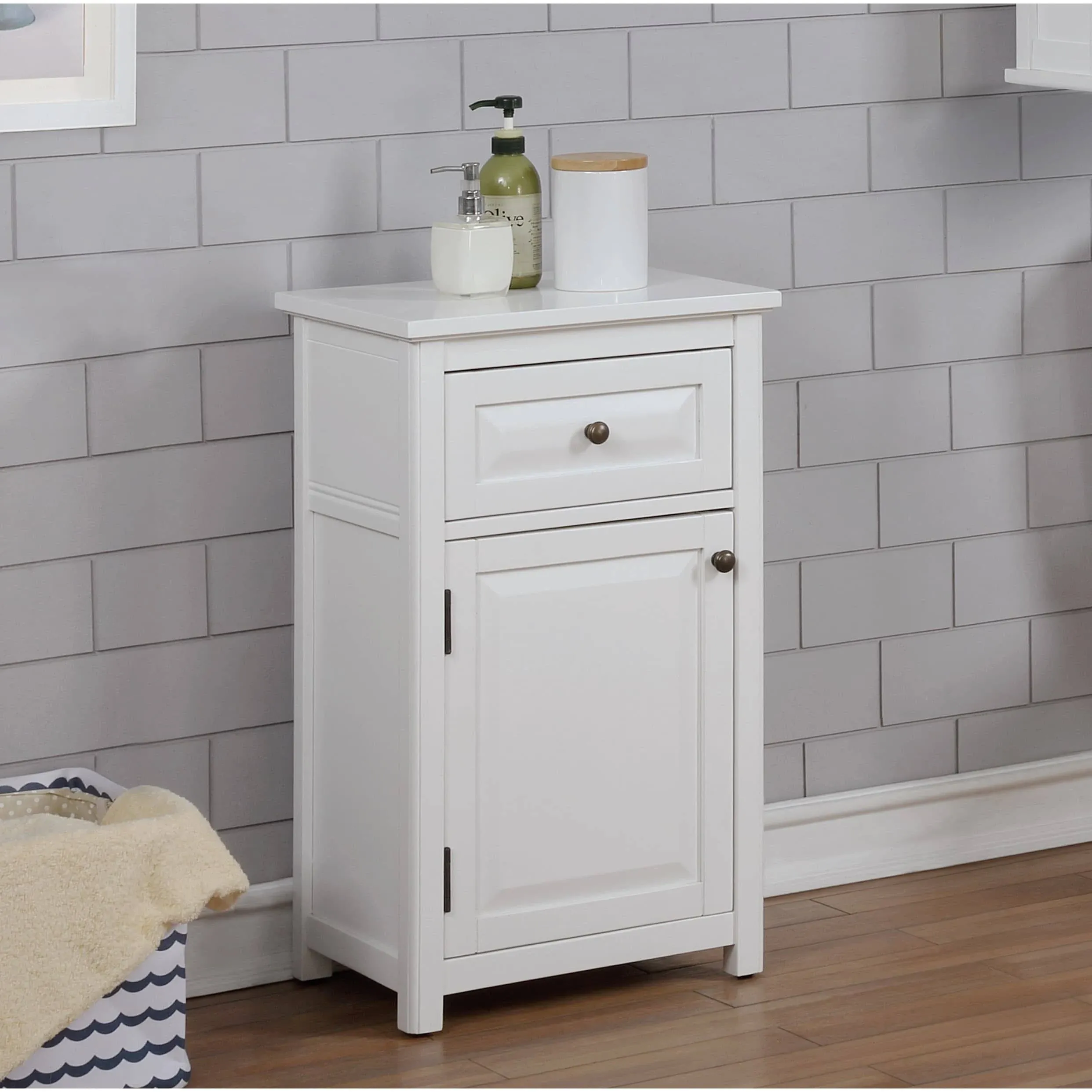 Alaterre Dorset Bathroom Storage Tower