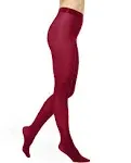 Hue Opaque Tights in Jester Red