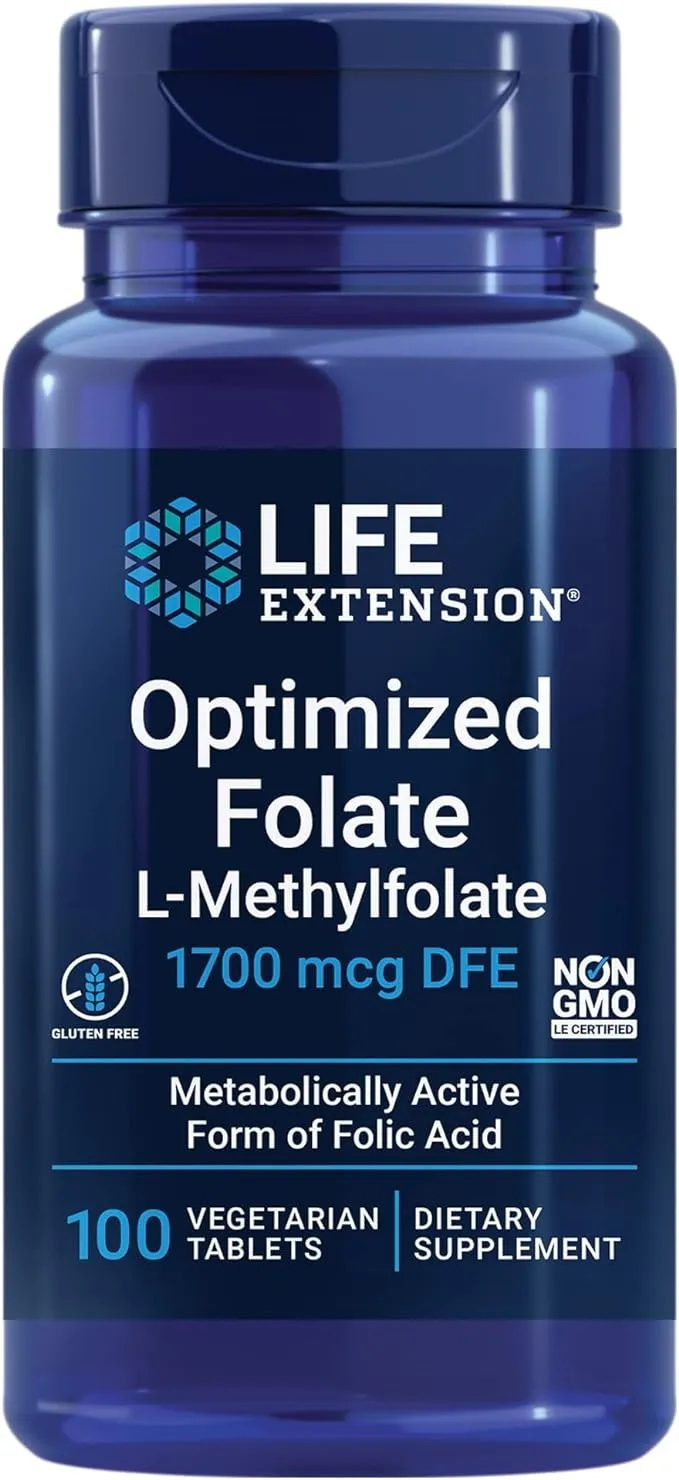 Life Extension Optimized Folate