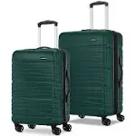 Evolve SE Hardside Expandable Luggage with Spinners | Alpine Green | 2PC SET (Ca