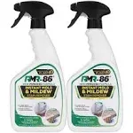 RMR-86 Instant Mold Stain and Mildew Stain Remover Spray - Scrub Free Formula, 32 Fl Oz