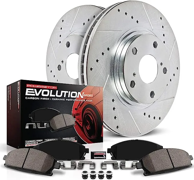 Power Stop Z23 Evolution Sport Brake Kit For 11-14 Acura TSX Rear