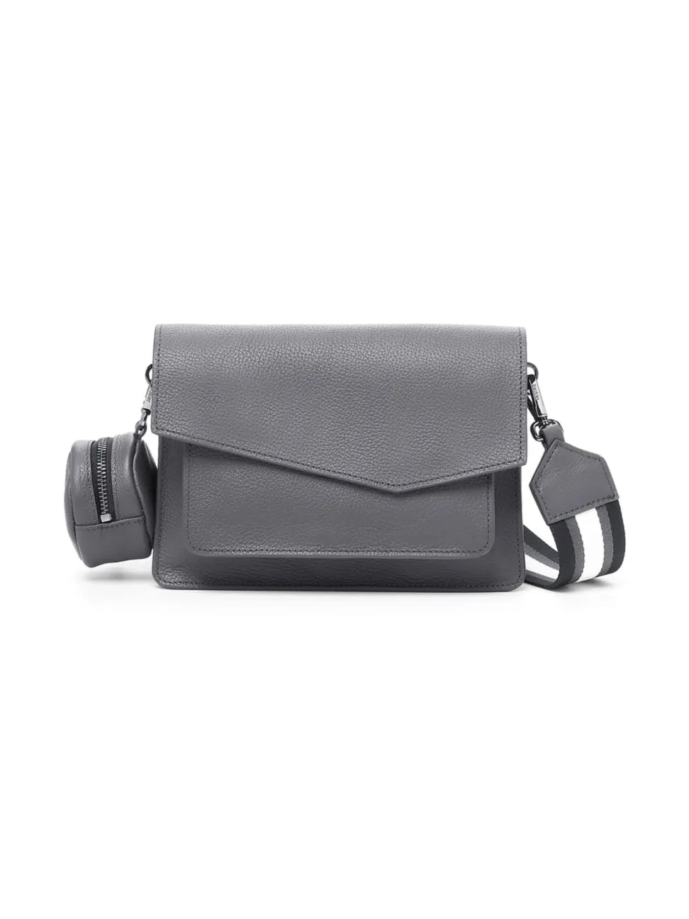 Women's Cobble Hill Leather Crossbody Bag In Grey