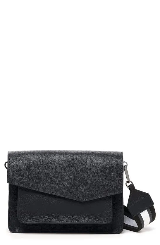 Women's Cobble Hill Leather Crossbody Bag In Black