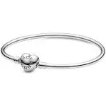 PANDORA Moments Silver Bangle Bracelet - 596268-19