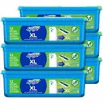 Swiffer Sweeper XL Wet Mopping Pads - White - 12 per Pack - 6 / Carton