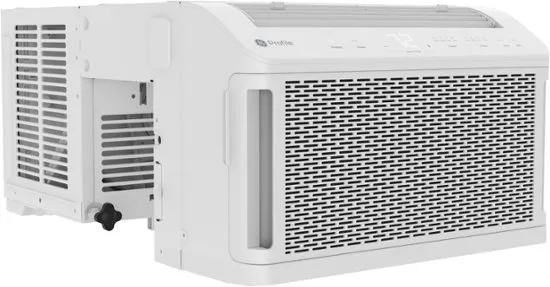 GE Profile - Clearview 350 Sq. ft. 8,300 BTU Smart Ultra Quiet Window Air Conditioner - White