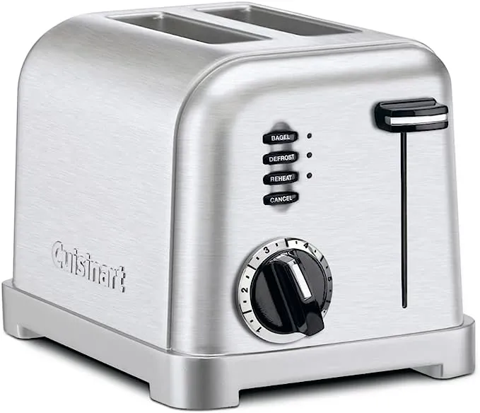 Cuisinart 2-Slice Stainless Metal Classic Toaster