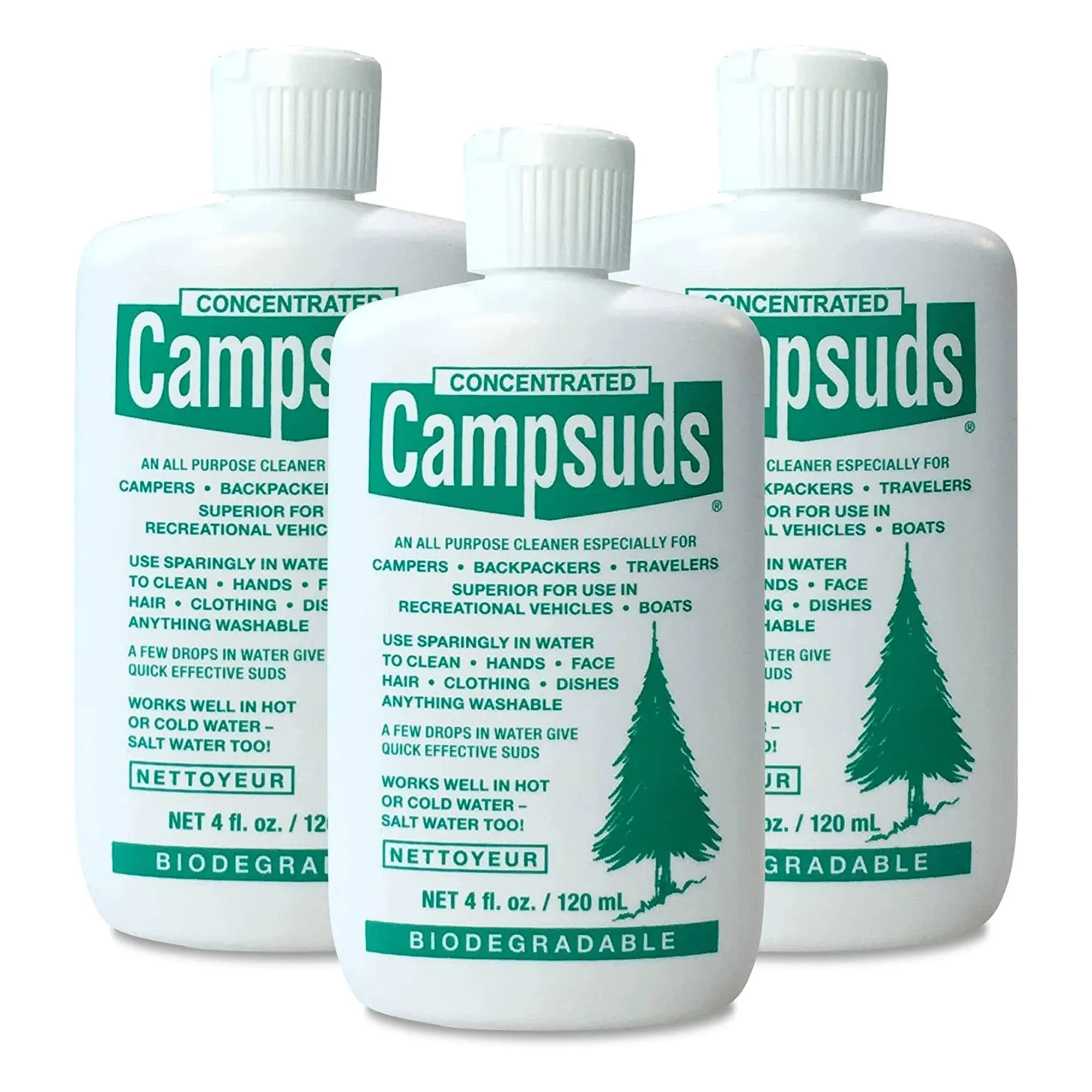 Concentrated Campsuds Outdoor Soap - Environmentally Conscious Camping Soap - Hiking & Camping Supplies - Camp Soap, Backpacking Soap, Travel Soap -