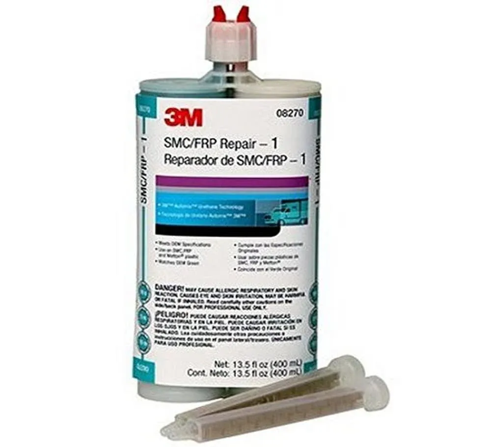 3M Green Fiberglass Repair Adhesive