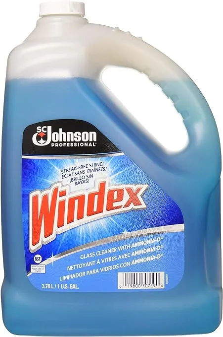 Windex Unscented Glass 1 gallon