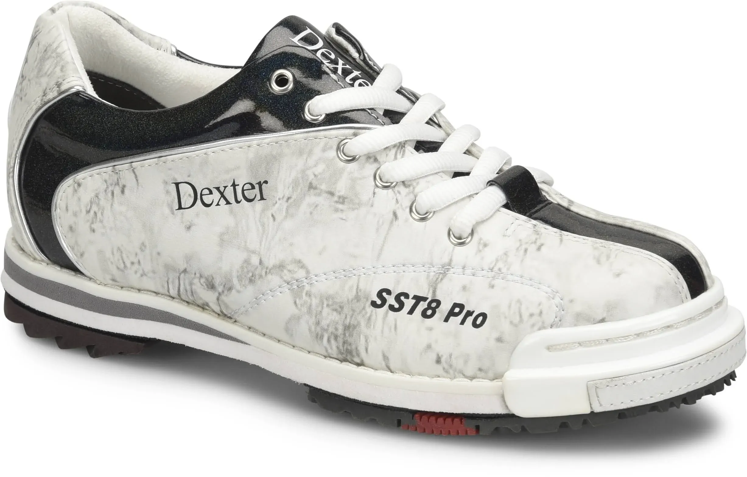 Dexter Womens SST 8 Pro Wide Width Bowling ShoesMarble/Black 9.5 W US