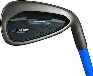 Lag Shot Golf 7 Iron Swing Trainer Aid (Right Handed) - Named “Best Swing Trainer” of The Year! #1 Golf Aid 2022 & 2023!