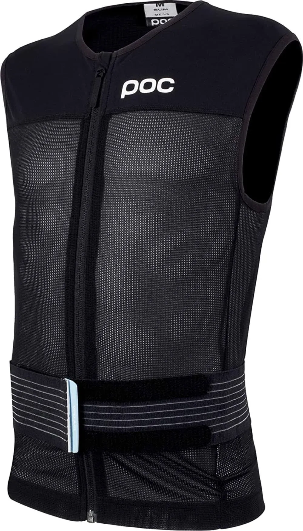 POC, Spine VPD Air Vest with Back Protector, Mountain Biking Armor for Men and Women, Uranium Black, L/Slim