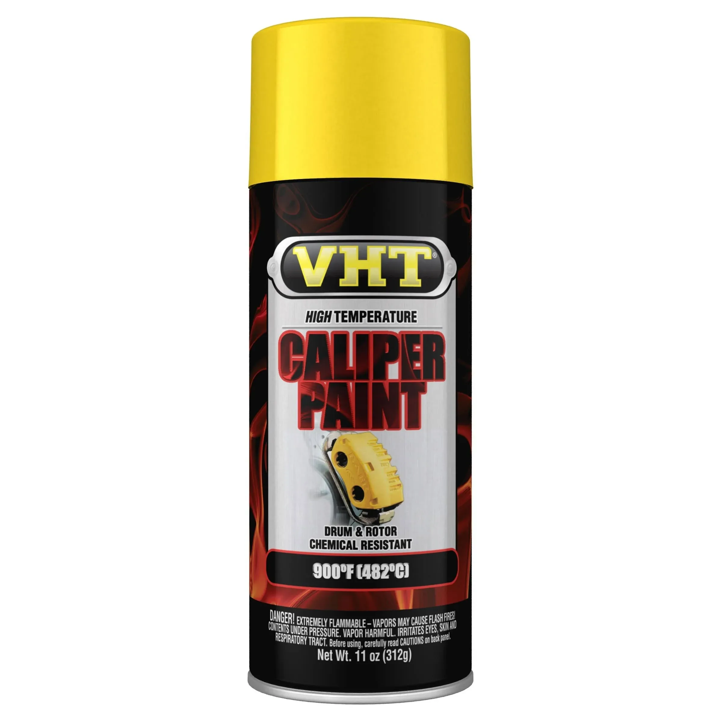 VHT SP738 Bright Yellow Brake Caliper Paint - 11 oz Aerosol Can