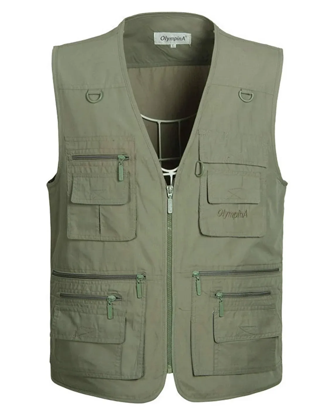 Gihuo Men's Fishing Vest with Pockets