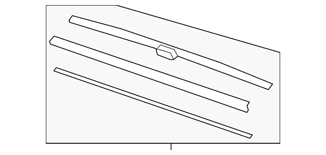 2012-2016 Honda CR-V Blade Windshield Wiper (400mm) 76630-T0A-A02