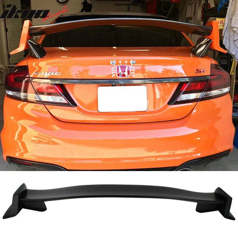 Fits 12-15 Honda Civic 9th Gen FB Sedan Gen X T-R Rear Trunk Spoiler Wing