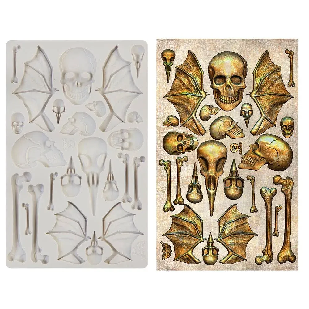 Wings and Bones - Finnabair Decor Mould