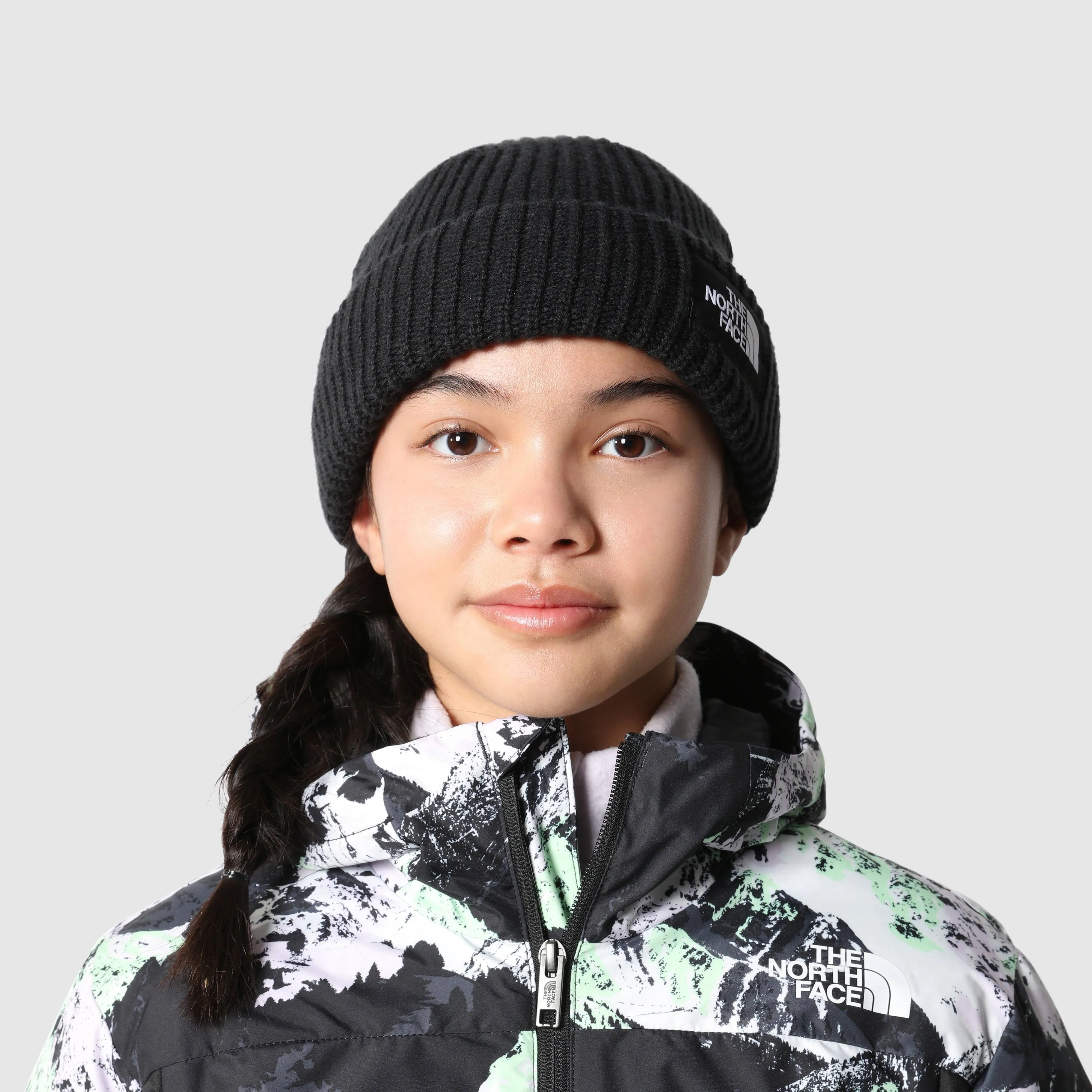 The North Face Kids Salty Dog Lined Beanie TNF Black