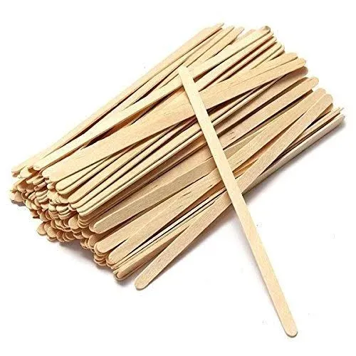 1000 Pcs 5&#034; Wooden Coffee Stirrers Wood Stir Sticks