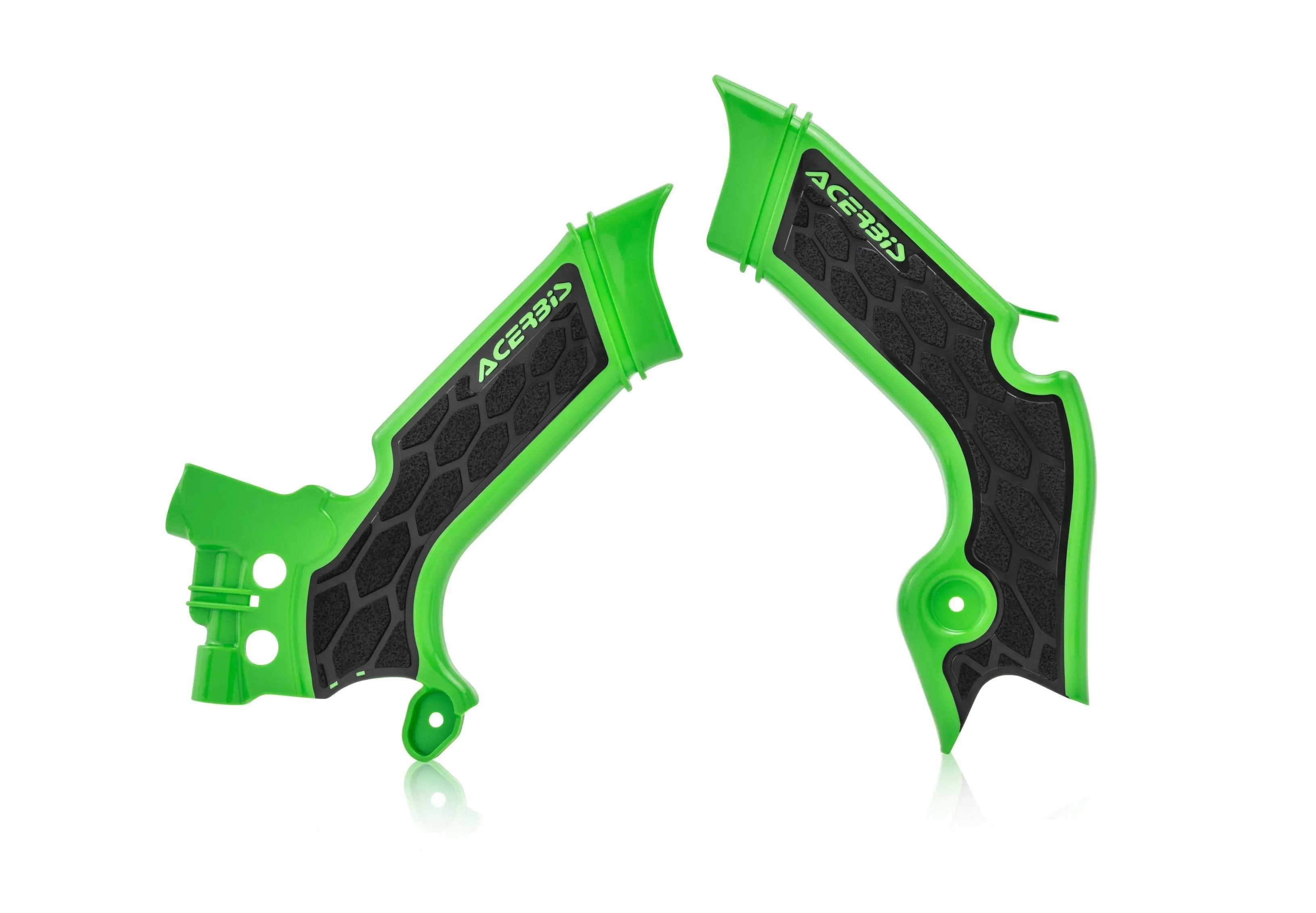 Acerbis 2742601089 X-Grip Frame Guard - Green/Black