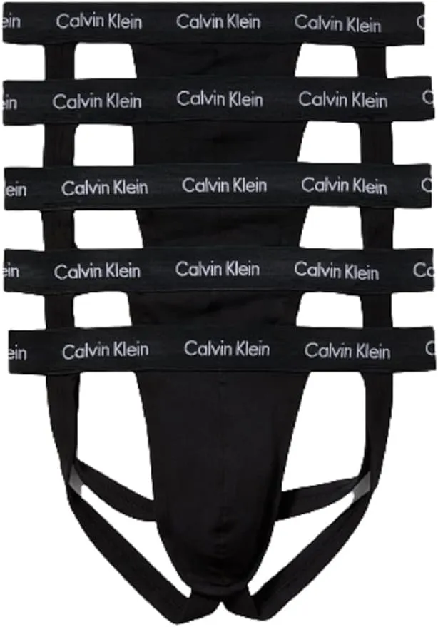 Calvin Klein Men's Cotton Stretch 5-Pack Jock Strap