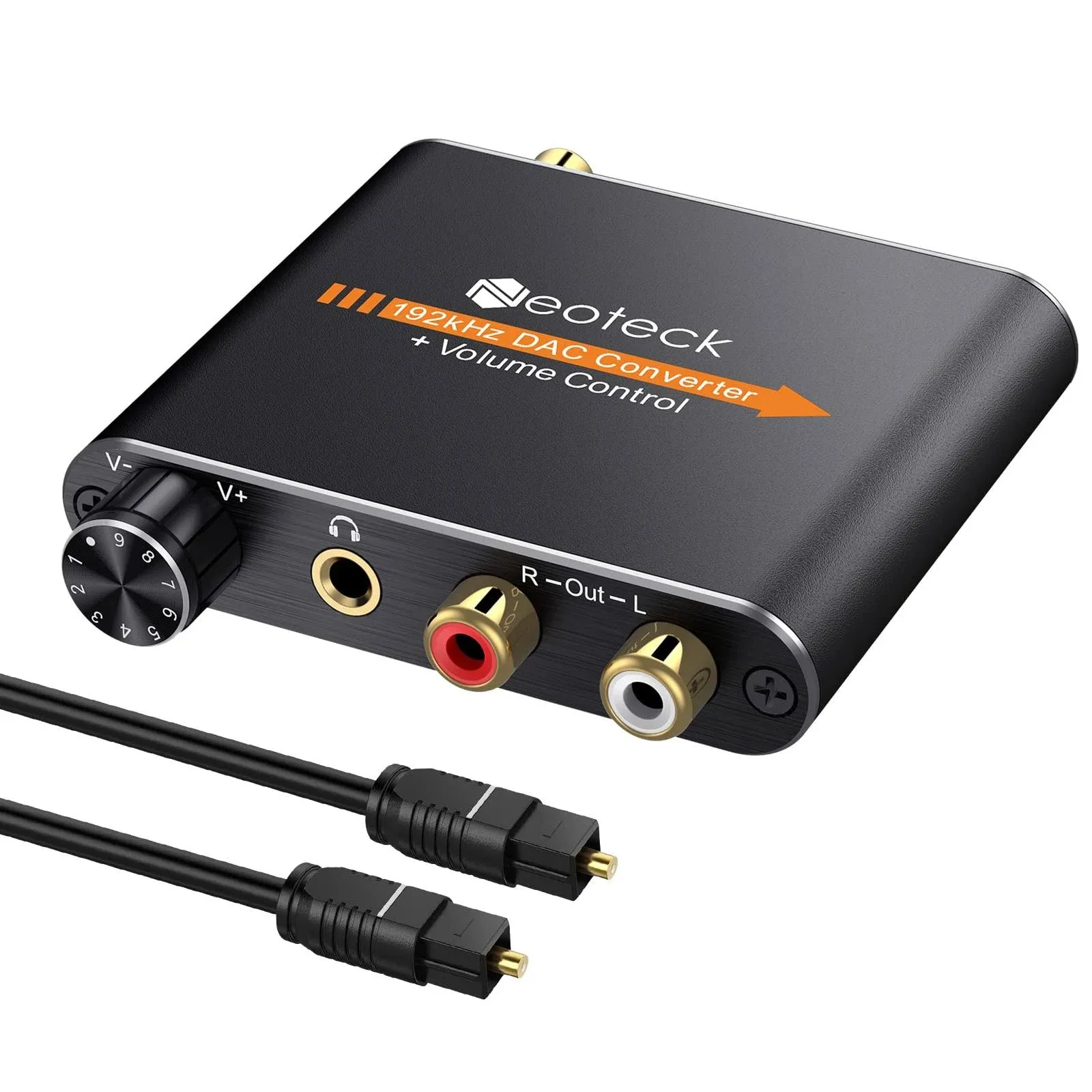 Neoteck 192kHz Aluminum DAC Converter Digital Optical Coaxial to Slink to Analog ...