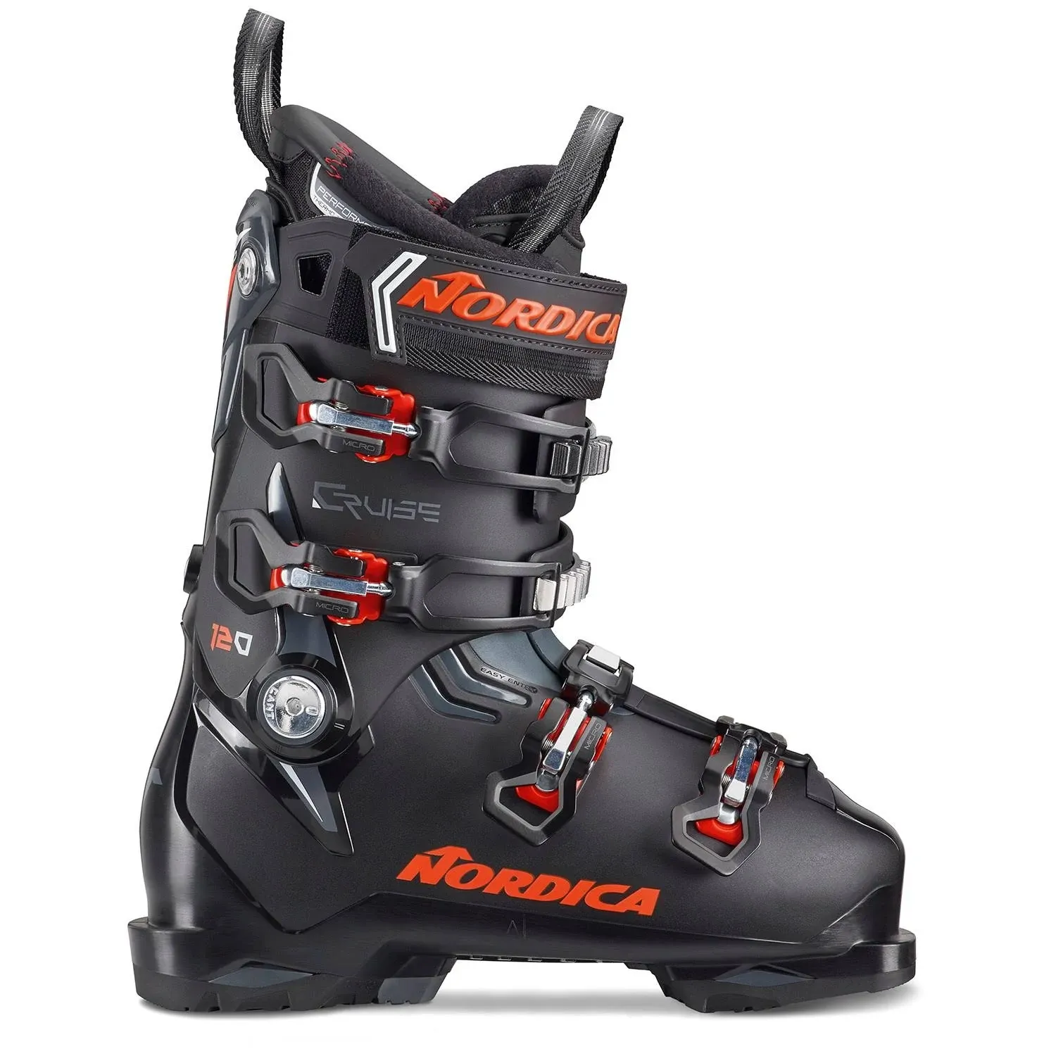 NORDICA Men&#039;s Cruise 120 Black/Anthraci<wbr/>te/Red Ski Boots (050640027T1)