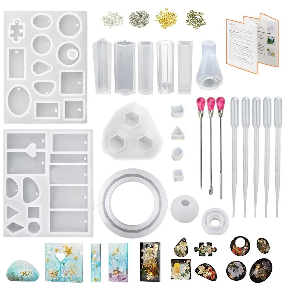 Let's Resin Resin Jewelry Molds Kit