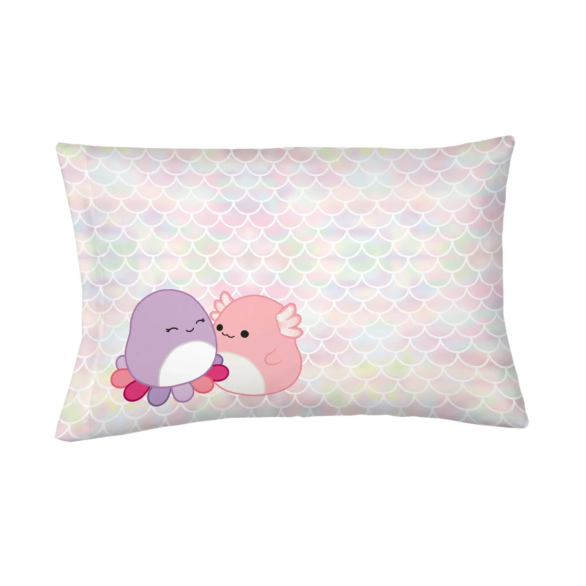 Squishmallows Bedding Silky Satin Standard Beauty Pillowcase Cover 20x30