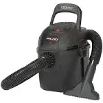 Shop-Vac 2021005, Micro Wet Dry Vacuum, 1 Gallon, 1.25 in Diameter x 4 Ft Hose, 50 CFM, (1 Pack)