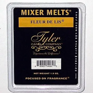 Tyler Candle Mixer Melts Set of 4 - Fleur de Lis