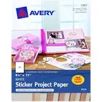 Avery Sticker Project Paper