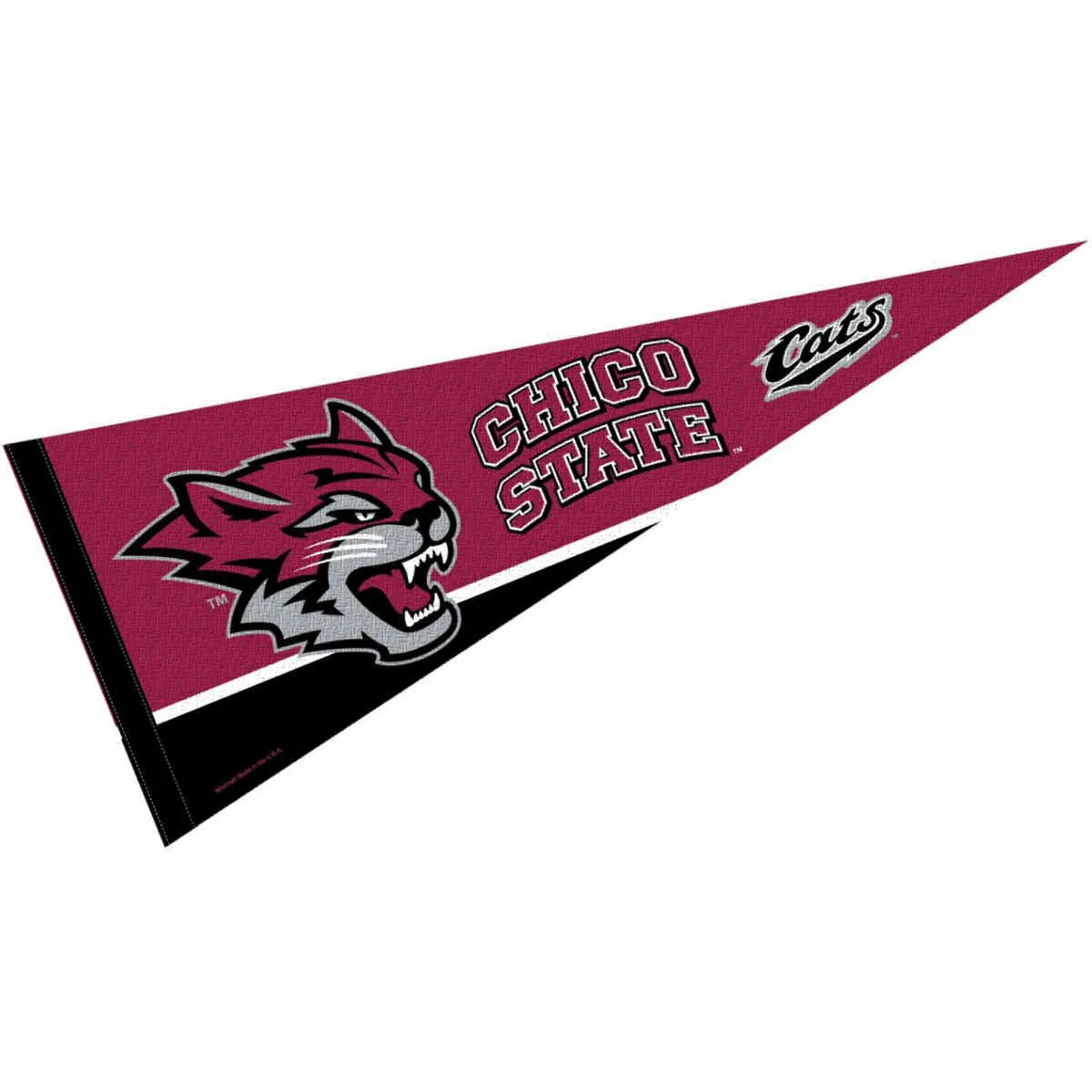 College Flags & Banners Co. Chico State Pennant Full Size Felt