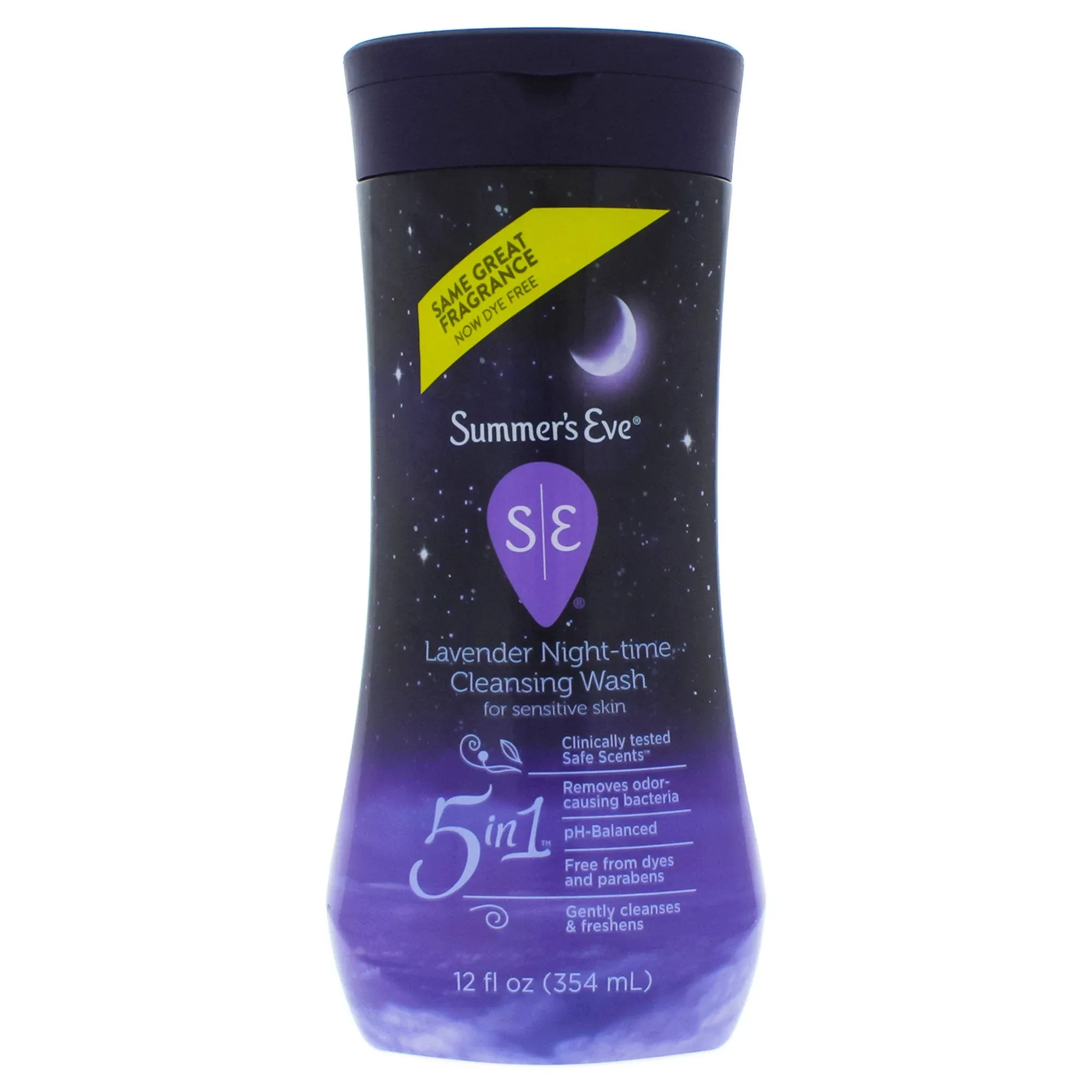 Summer's Eve Cleansing Wash, Lavender, pH-Balanced, Dermatologist Tested, 12 oz