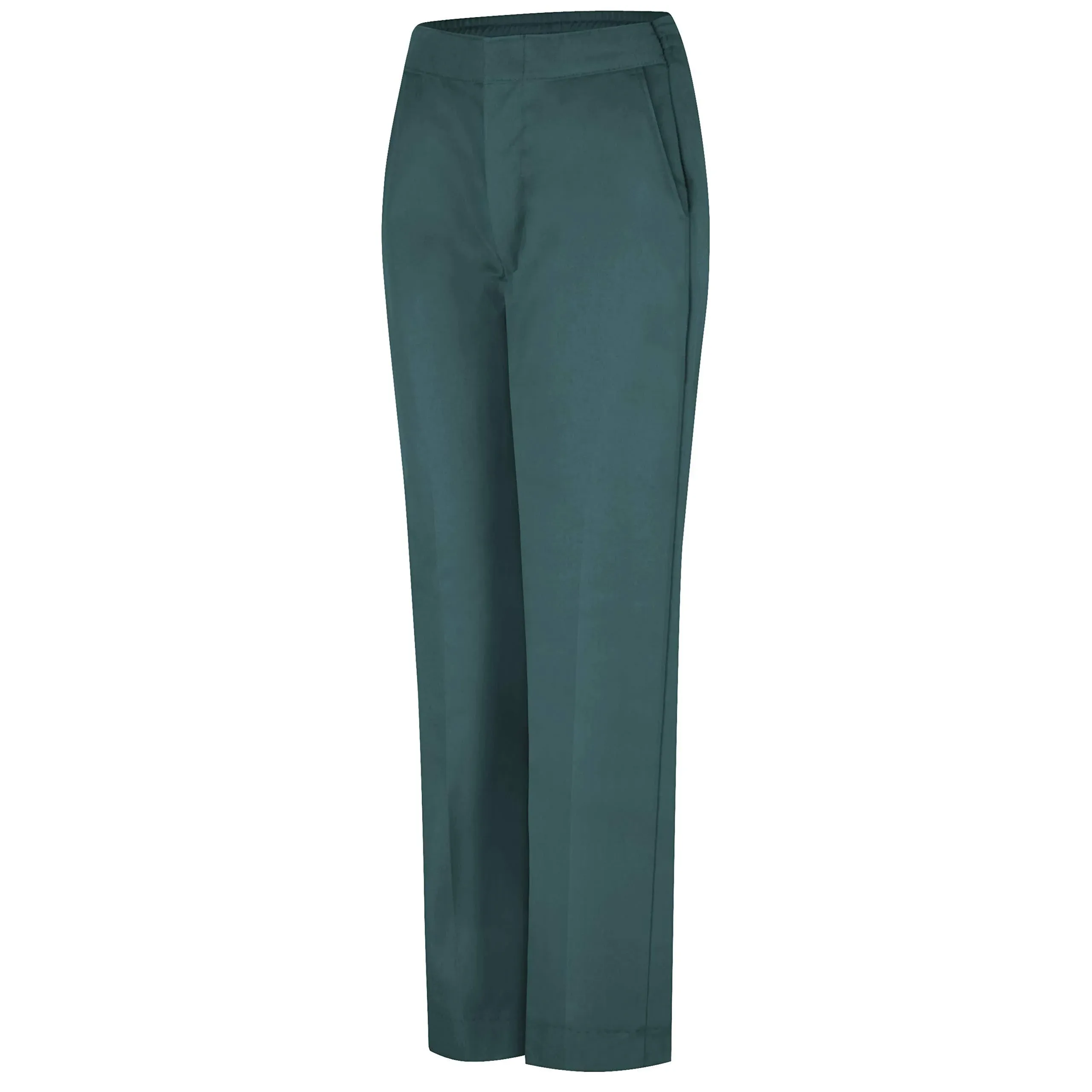 Red Kap Women's Half-Elastic Work Pant, Spruce Green - 28i - 16